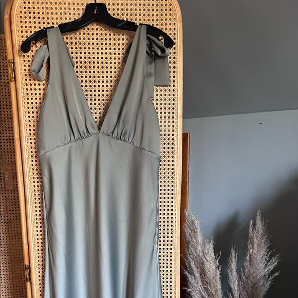 BHLDN Hudson Satin Dress - Picture 2 of 4